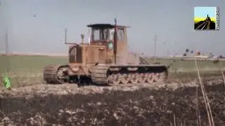 Demag G160 greppelfrezen | Rijksdienst voor de IJsselmeerpolders | Stichting Polderpioniers