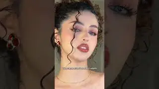Мой вирусный сиреневый макияж глаз в теплых тонах💕