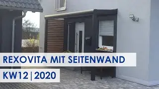 Haustür-Vordächer mit Seitenwand - genial! (Kundenbilder KW 12/2020)