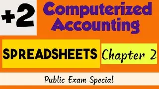 PLUSTWO COMPUTERISED ACCOUNTING 💯🔥 | CHAPTER2 SPREADSHEETS | IMPORTANT QUESTIONS 2026 MALAYALAM 🔥