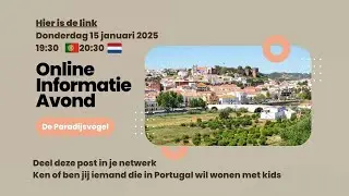 De Paradijsvogel - Informatieavond op donderdag 15 januari 2026
