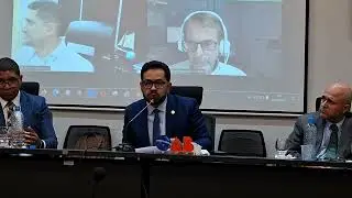 II CICLO DE DEBATES - OAB-PA Advogado Paulo Ivan Borges, presidente CDMAP,  fala de encerramento.