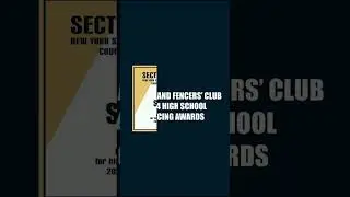 2025 High School Awards #fencing #longislandfencersclub