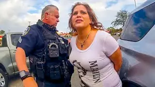Sneaky Unhinged Nurse Hides Evidence in Her Underwear Right in Front of Cops, Ends Very Badly