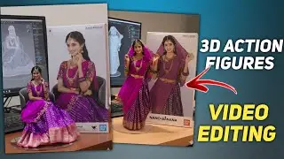 Trending 3D Action Figures Video Editing Telugu | Pixverce ai action figures video create 