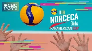 NORCECA Women's Volleyball U19 Pan Am Cup: USA vs Mexico | #CBCSports