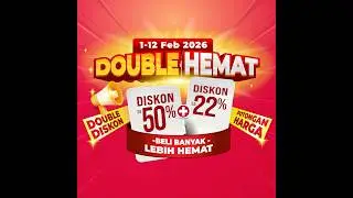 Diskon Hingga 50% + Tambahan 22% 🔥Double Hemat Mitra10!