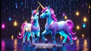 Five Little Unicorns Dance in the Rain + More Nursery Rhymes & Kids Songs