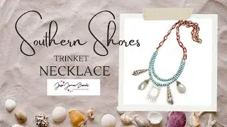 Beachy Trinket Necklace DIY Tutorial + June 2025 Magical Mystery Bead Box Unboxing! 🐚🌊☀️