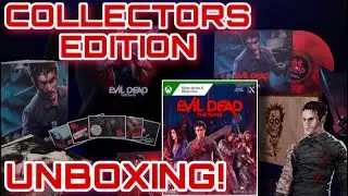EVIL DEAD THE GAME COLLECTOR'S EDITION UNBOXING! (Boss Team Games Pre-Order) Xbox Series X