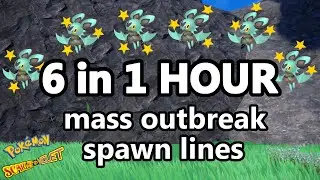 6 SHINY NOIBAT in 1 HOUR - Manipulating Mass Outbreaks in Pokemon Scarlet and Violet