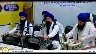 Ragi Bhai Baljit Singh Ji Damdami Taksal, Tabla Gurpreet Singh Bomba.
