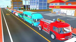 🚗🚙🚌 Collection of All cars lineup in Sakura School Simulator near U Mart | Tutorial 231