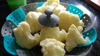 Coliflor al vapor en olla GM G