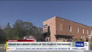 New library transforms early 20th-century building in Grand Bay