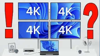 Plugable Thunderbolt 4 & USB4 Quad Display Docking Station Review