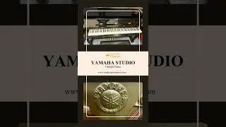 Yamaha Studio Upright Piano U1 (2007) Ebony Polish