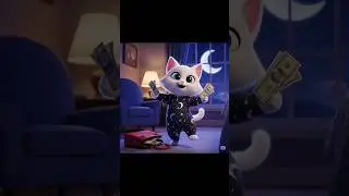Cute Kitten Steals Mama's Cat Money 💸😱 #money #mother #catstory #cat #kitten  #ai #cutecat