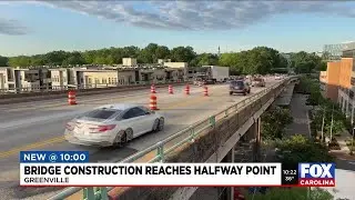 City officials say Church Street bridge construction halfway complete