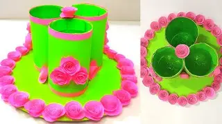 Best Out Of Waste Ideas | Pen Stand | Easy Plastic Bottle Craft | Reuse plastic bottle | DIY