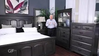 Gallery Furniture - Larchmont King Bed