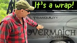Wrapping the Sprinter van