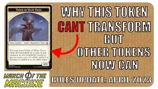 DONT MAKE THIS MISTAKE - March of the Machine Token Rules Update - MTG