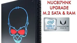 Intel NUC8i7hnk i7 8&ordm; Generation Radeon RX Vega M RAM  how to 2tb M.2
