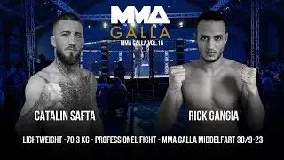 Catalin Safta (Strike Academy) Vs. Rick Gangia (Great Danes Fight Club)