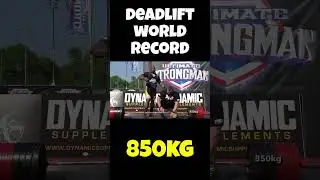 Mark Felix & Eddie Hall&rsquo;s 850KG Deadlift World Record-  2016 Team World Championships