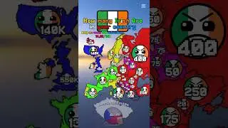 How many Irish are in your country #globalmapper #map #europe #mapguide #mapping #geoportal