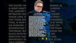 Elton John (78) TRAGIC Update! 🚑 