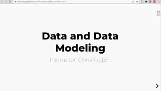 Data and Data Modeling: Conceptual, Logical, Physical