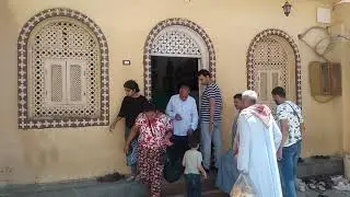 لحظة وصولنا لدير العذراء باخميم بسوهاج