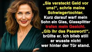 Er schrie: „Gib ihr das Passwort!“ Ich schwieg – hinter der Tür stand jemand Unerwartetes!