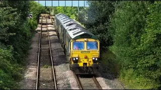 *MEGA FL CONVOY* 66554 & 66957 & 66548 & 66547 & 66545 on 4Z25 on 02.08.20 - HD