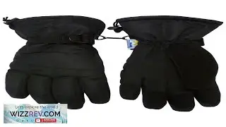 NICE CAPS Mens Thinsulate Waterproof High Performance Winter Snow Ski Gloves