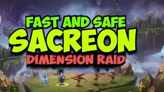 DIMENSION RAID SACREON FAST AND SAFE summoners war