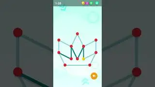 Smart puzzles One line game Sample Level 25 #shorts #ytshorts #YouTubeshorts