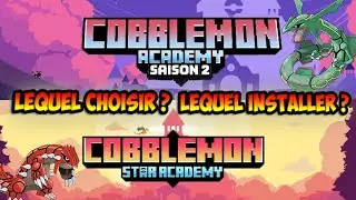 Quel Cobblemon Installer en 2026 ? ACADEMY 2.0 OU STAR ACADEMY (je te dis tout)