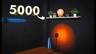 Budget youtube studio setup🔥| ₹5,000