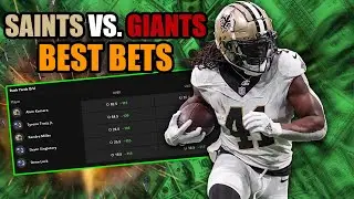 Best Bets for Saints vs. Giants: Alvin Kamara Prop Picks & NFL Betting Predictions