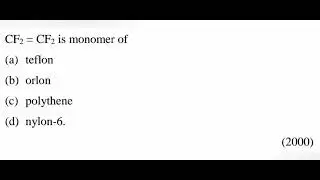 CF2 = CF2 is monomer of