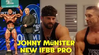 Johny Muenster New IFBB Pro