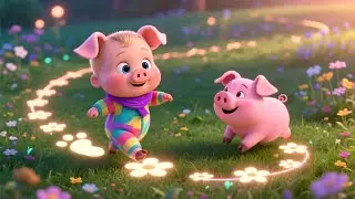 Piglet 123 Play Song 🔢🐷 | Numbers Song for Kids | Fun Learning Nursery Rhyme
