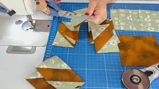 PATCHWORK Lindo Rápido e MUITO Fácil de Fazer ! BORA Costurar!