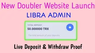 tron-bit2x.ltd new doubler website launch | King of Doubler LIBRA ADMIN | Trx Doubler Sites