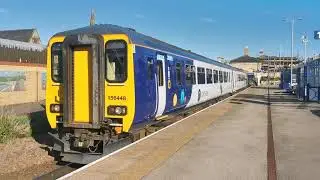Northern class 156 departing Saltburn (14/10/23)