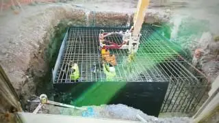 Crane base building