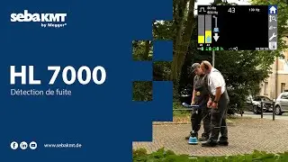 𝘍𝘙 - SebaKMT - HL 7000 - Détection de fuite électro-acoustique avec microphone